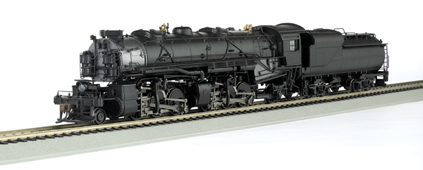 Bachmann HO scale Chesapeake & Ohio 2-6-6-2 articulated-steam-locomotive with VC12 Vanderbilt tender