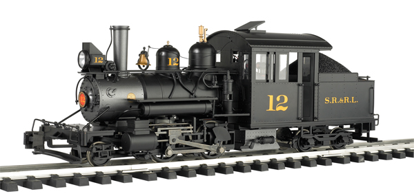 Bachmann large scale Baldwin 2-4-4 Forney steam locomotive