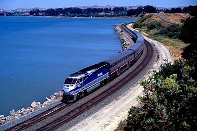 Amtrak at Pinole, CA