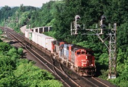 CN at Bayview Jct., Ont.