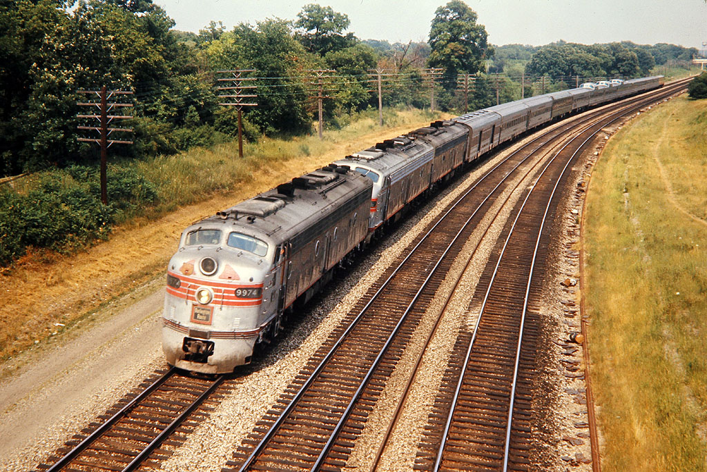 Vintage 5X7 Photo Train Nyc & St L New York Chicago St Louis Railroad #  301 Ni