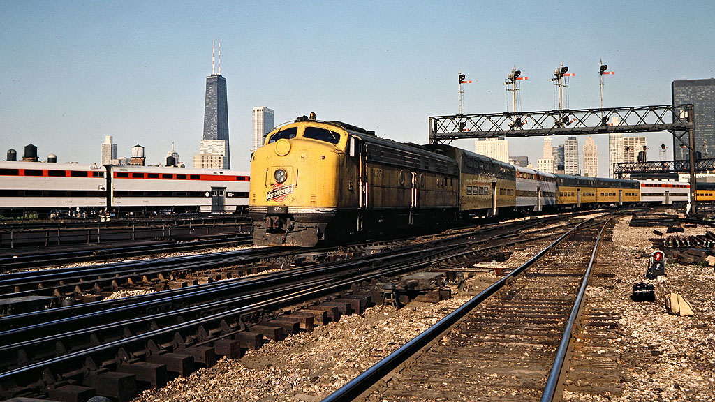 Vintage 5X7 Photo Train Nyc & St L New York Chicago St Louis Railroad #  301 Ni