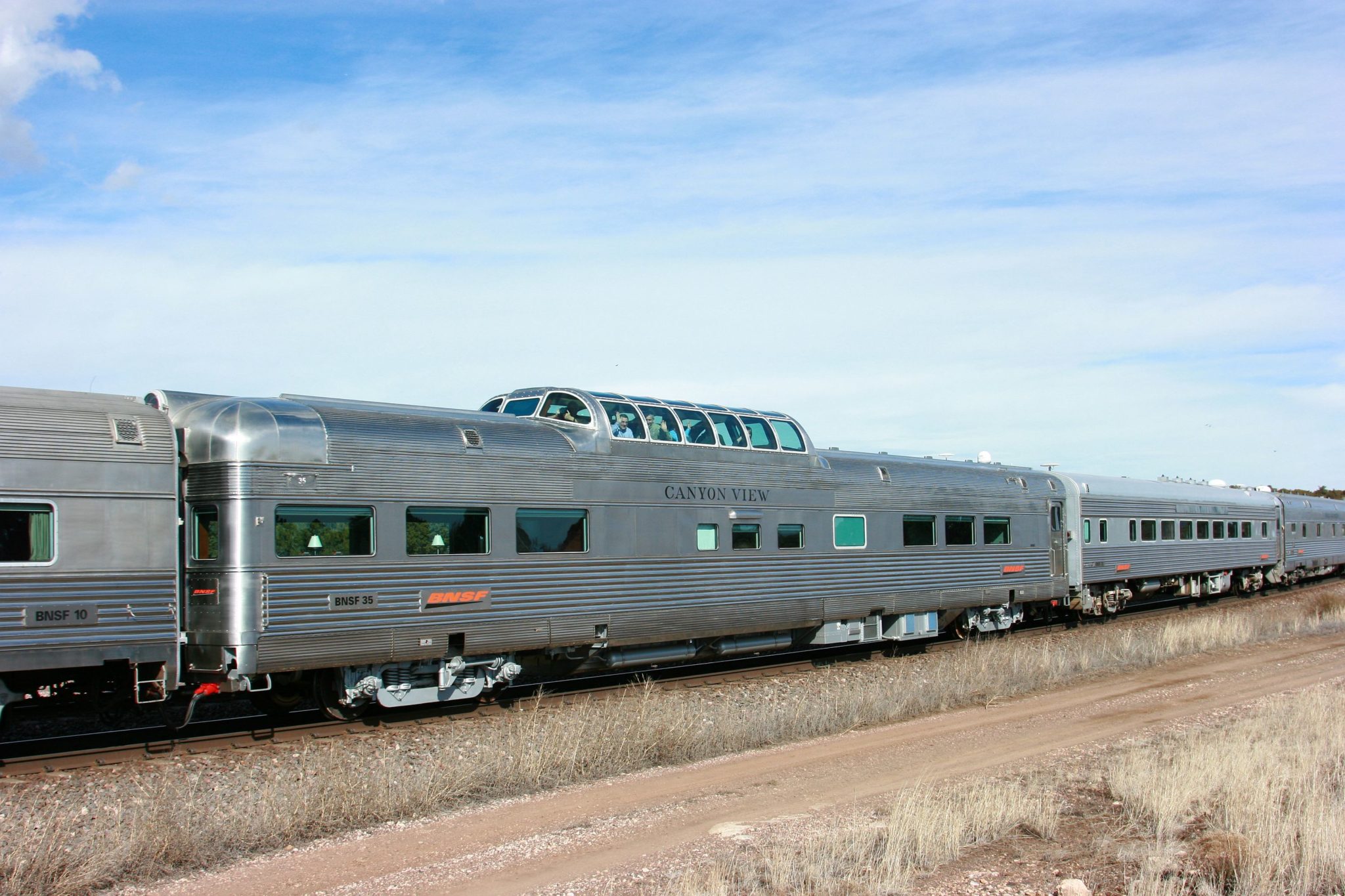 BNSF restores domeobservation car to business fleet service Trains