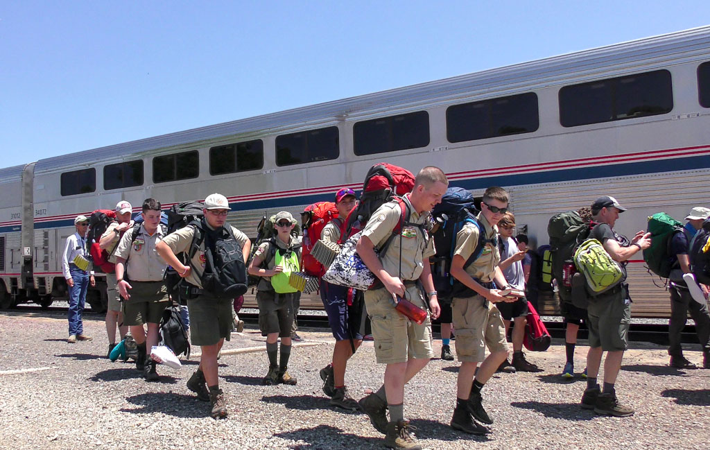 Boy Scouts Amtrak Railroad Badge 2