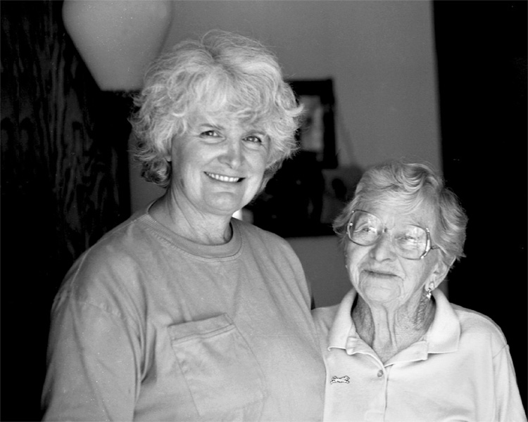 Shirley Burman and Leah Rosenfeld