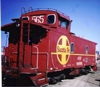 Santa Fe caboose