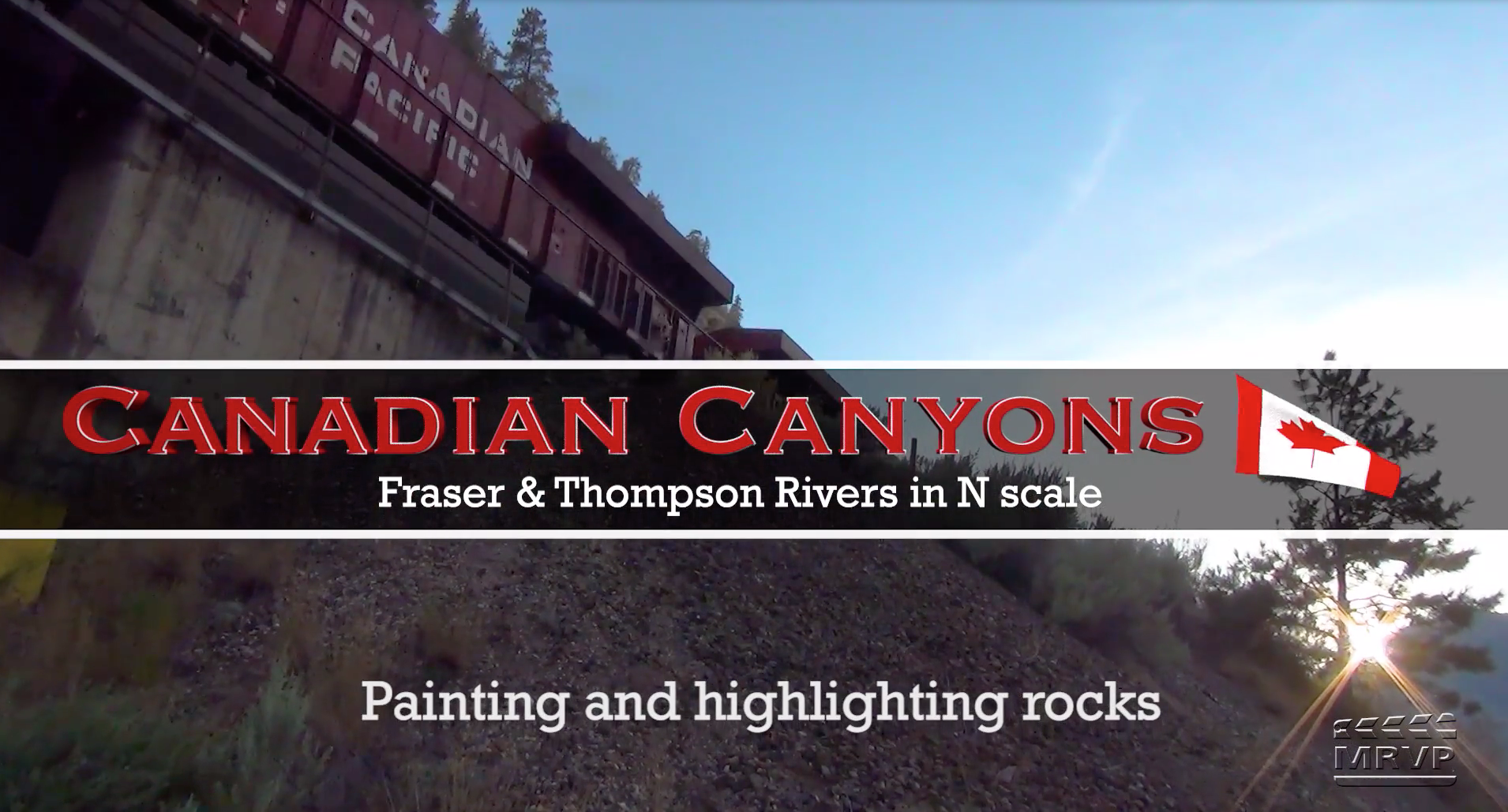 Canadian Canyons Series: Part 35 – Painting and highlighting rocks