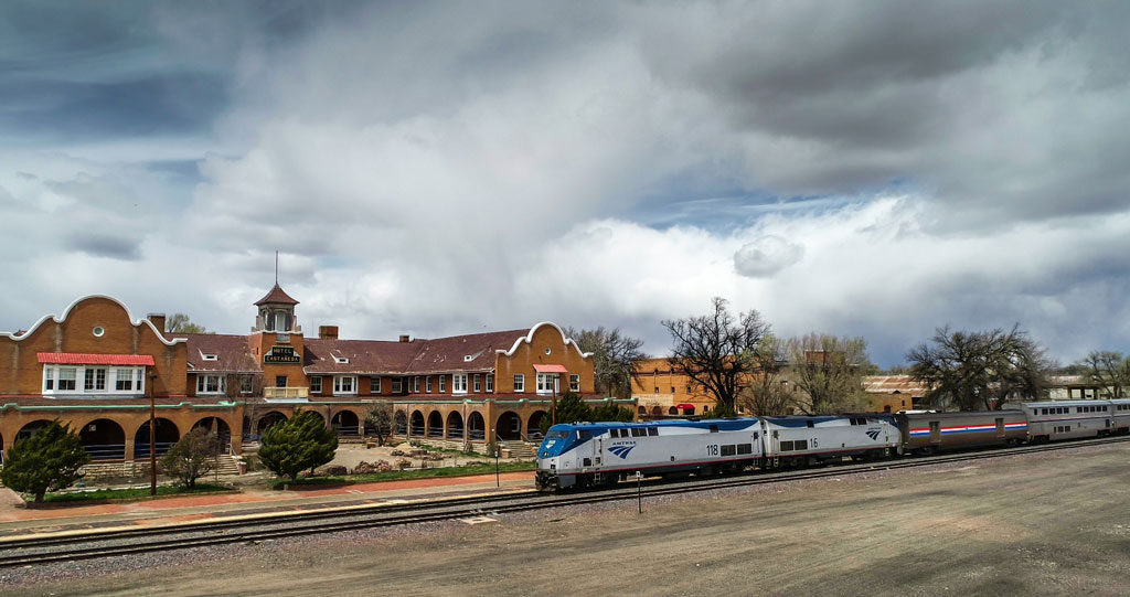 Castaneda Hotel Amtrak Southwest Chief
