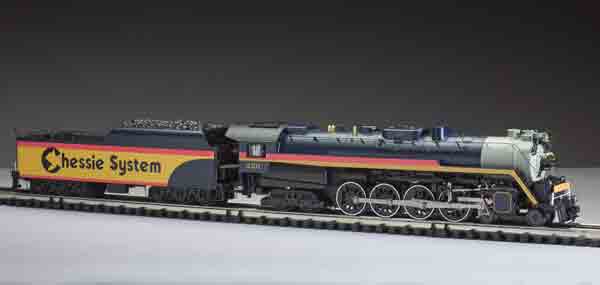 O gauge Chessie Steam Special 4 8 4 from MTH Classic Toy Trains