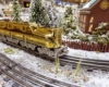 Donald and Miriam Pruter 12 x 20-foot O gauge Christmas layout