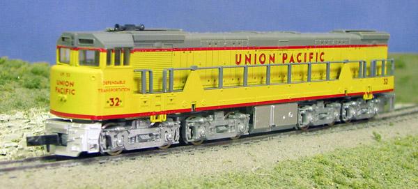 Con-Cor International N scale General Electric U50 diesel locomotive