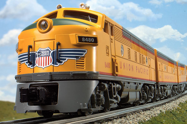 MTH RailKing O gauge Union Pacific F3 A B A set Classic Toy