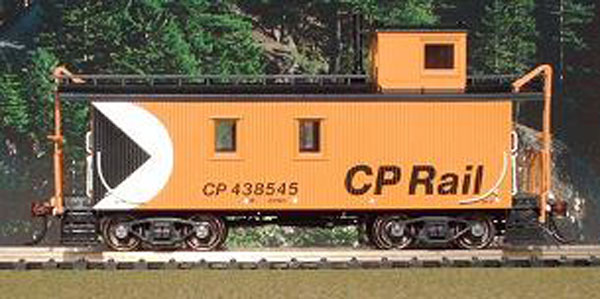 rue Line Trains HO scale Canadian Pacific wood-sheathed caboose