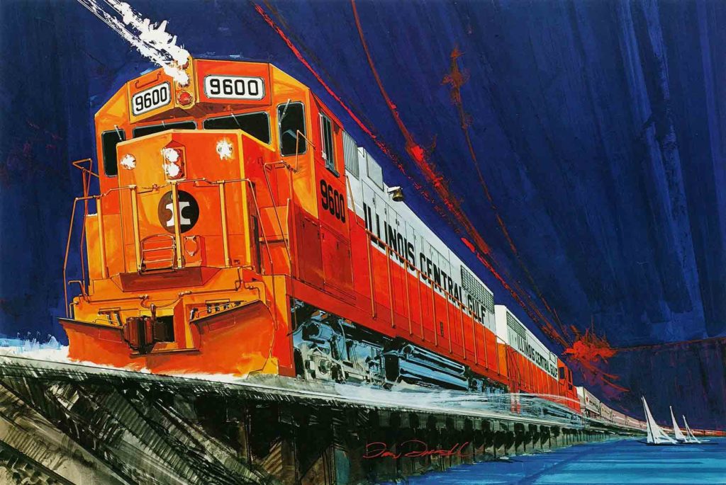 Illinois Central Gulf EMD GP38-2