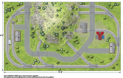 track plan drawing