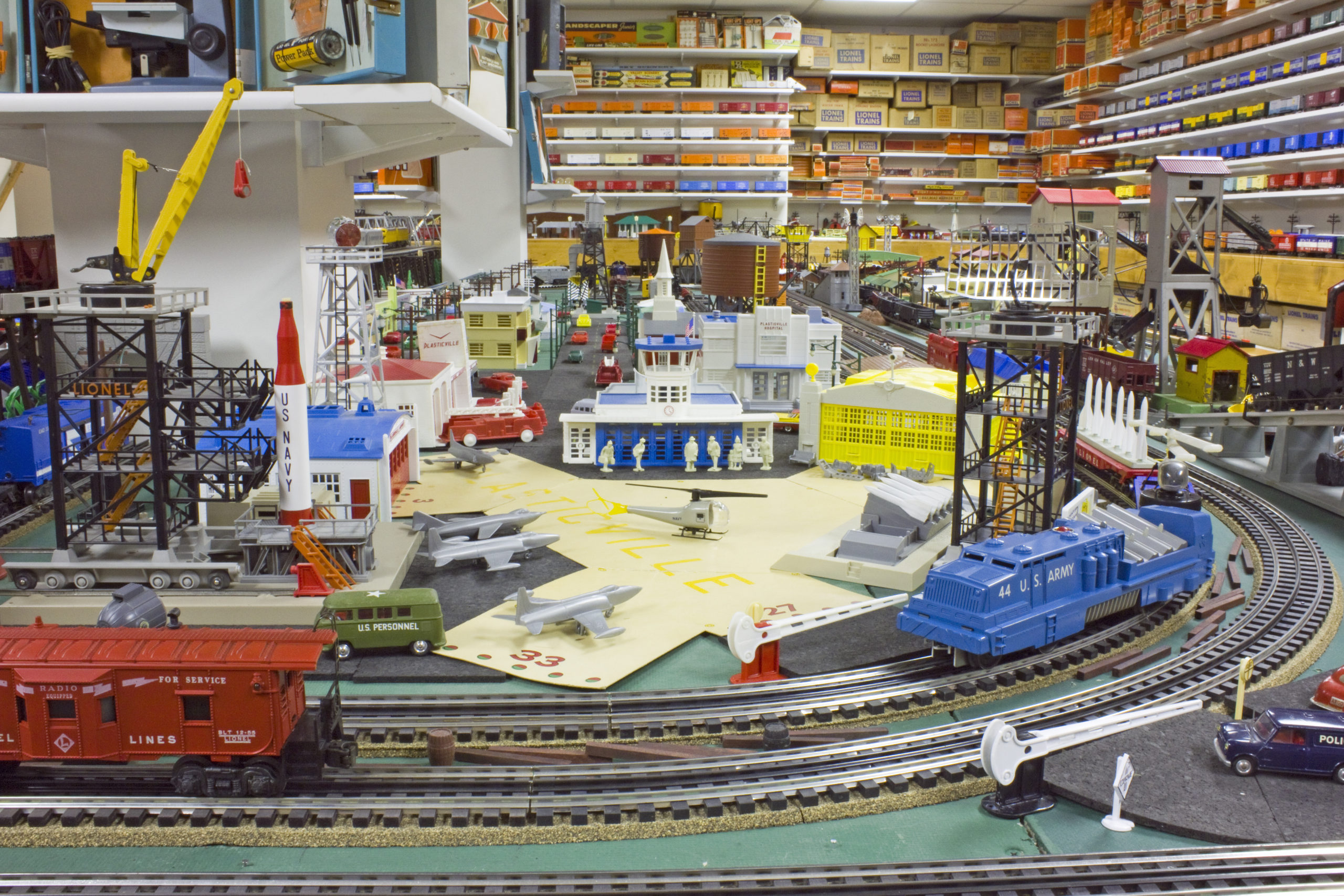 Craig Chidester's O gauge postwar layout