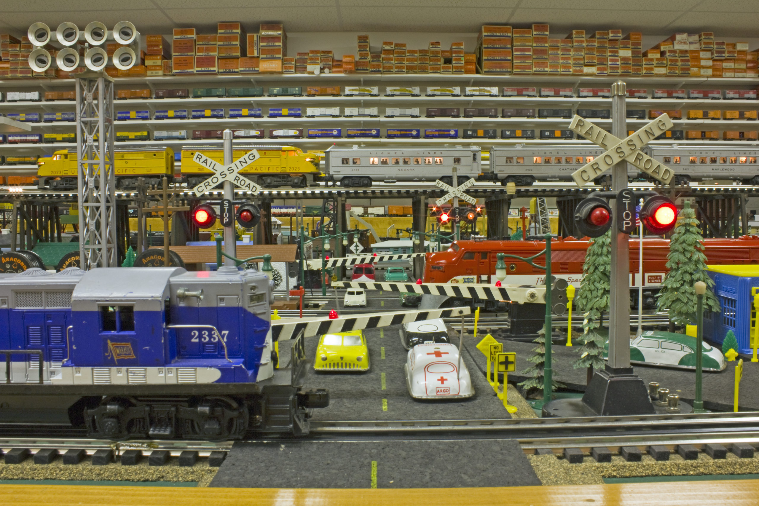 Craig Chidester's O gauge postwar layout
