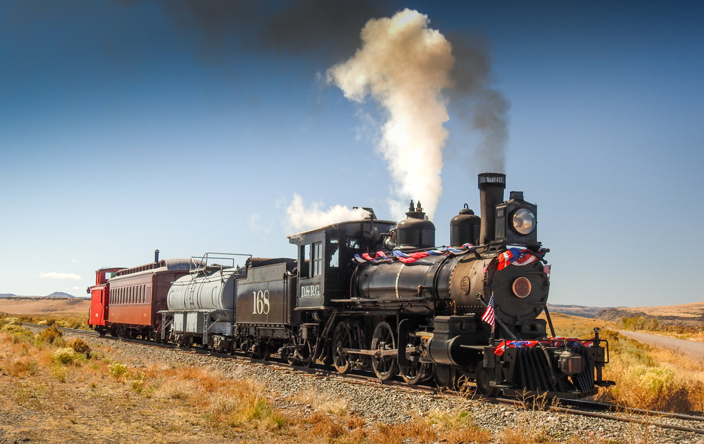 Cumbres & Toltec Scenic No. 168 by Thomas Scalf