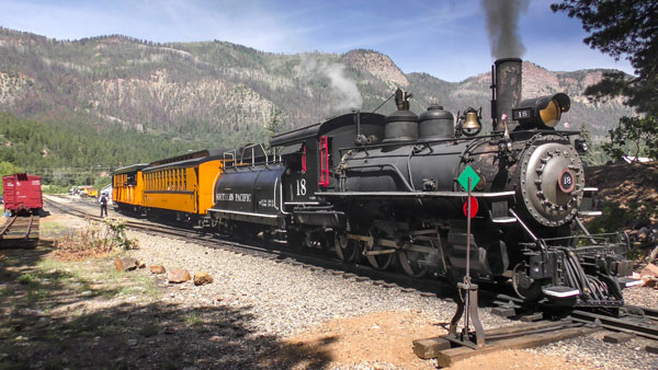Durango and Silverton Southern Pacific No18 Scalf