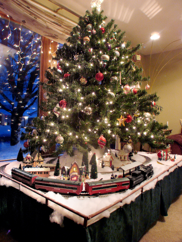 9 Pieces Landscape Tree Model Trees Model for Train Christmas Street Decor