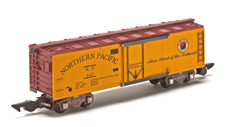 Flyer No. 647 Northern Pacific refrigerator car