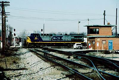 CSX Fostoria diamond