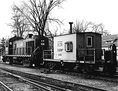 Green Bay Western caboose