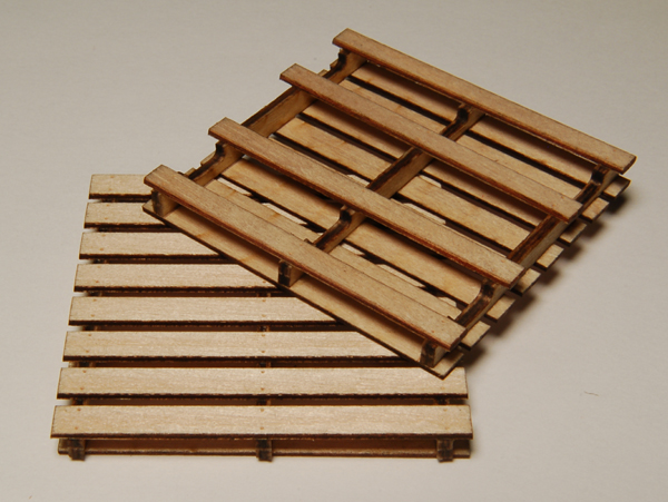 GC Laser large scale pallets