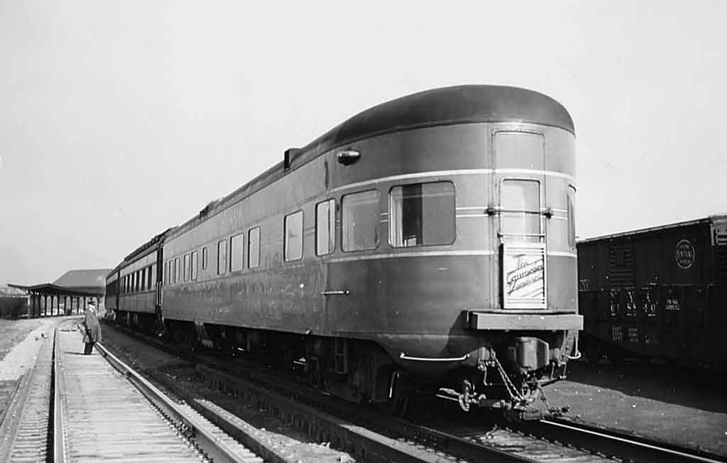 a passenger train