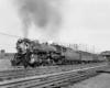 A locomotive on the tracks