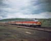 a diesel passenger train