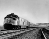 a diesel passenger train