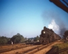 a steam engine passenger train