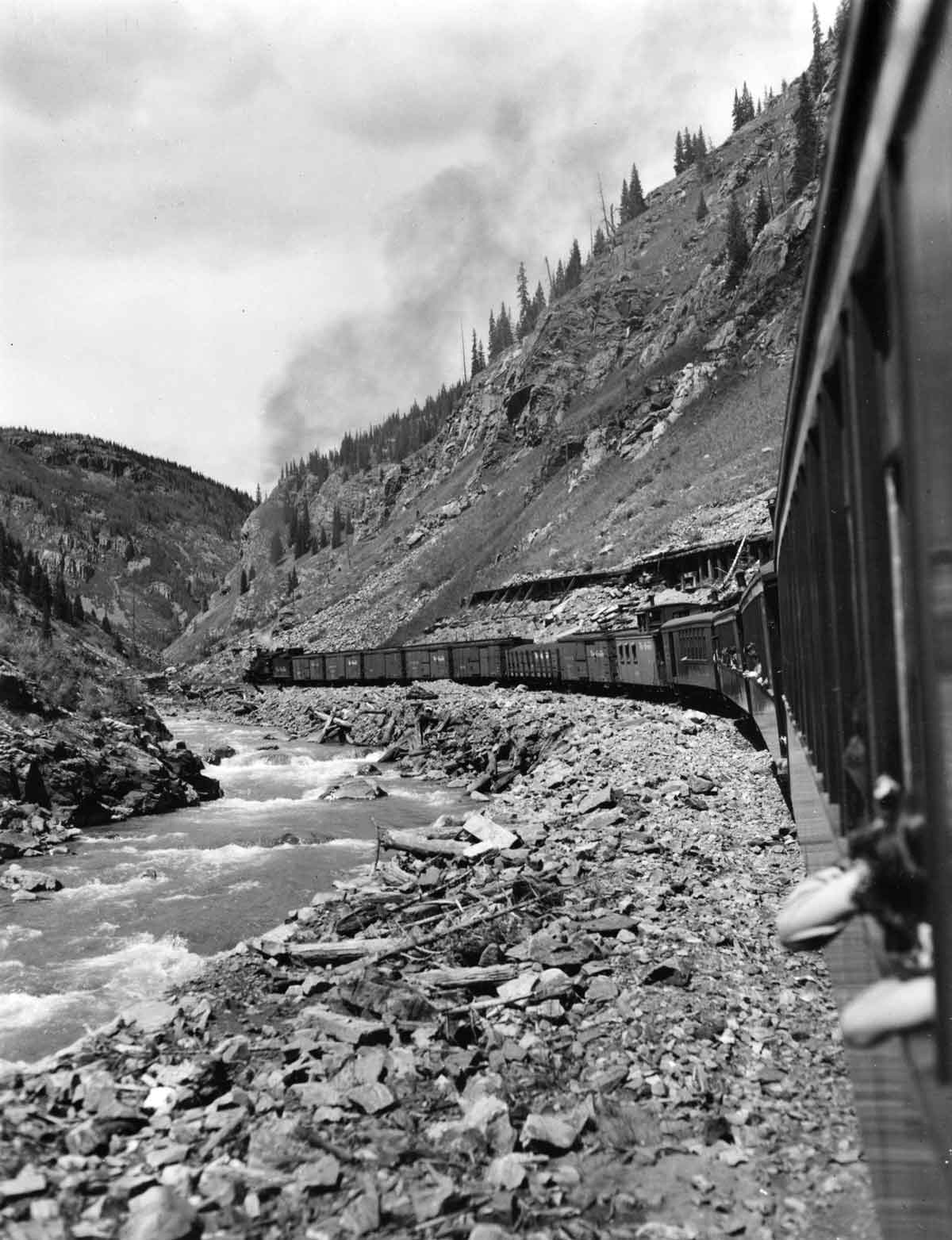 a steampassenger train