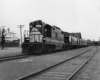 a diesel pulling passenger cars