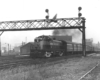 a diesel pulling passenger cars