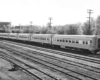 Six streamlined passenger coaches