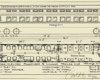 Diagram of rail passenger car