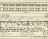 Diagram of rail passenger car