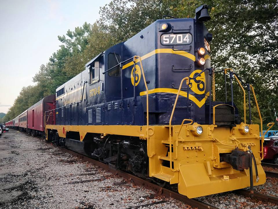 ohio tourist trains