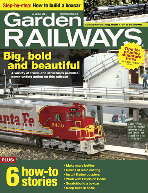 MODEL RAIL MAGAZINES VARIOUS ISSUES 2007 