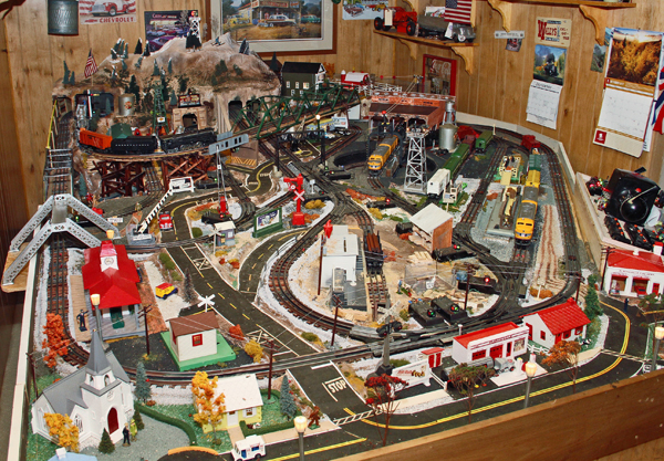 O scale best sale model train layouts