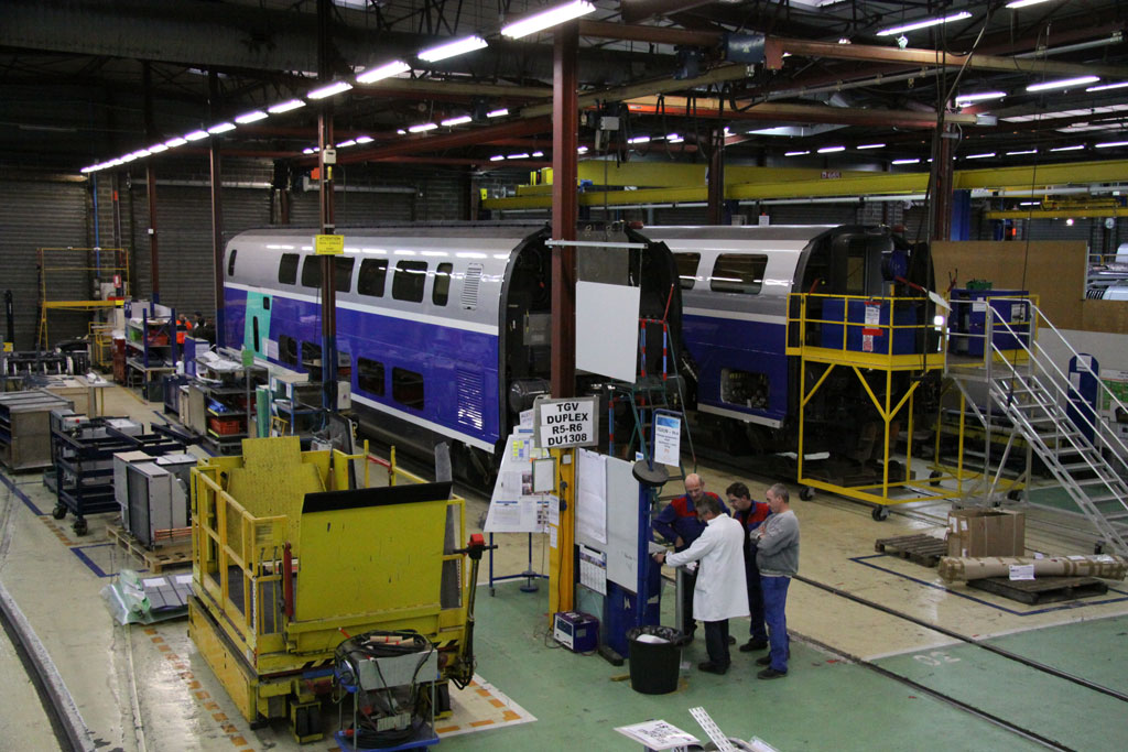 TGV Duplex cars