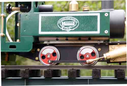 Mamod Steam Models 0-4-0T live-steam locomotive