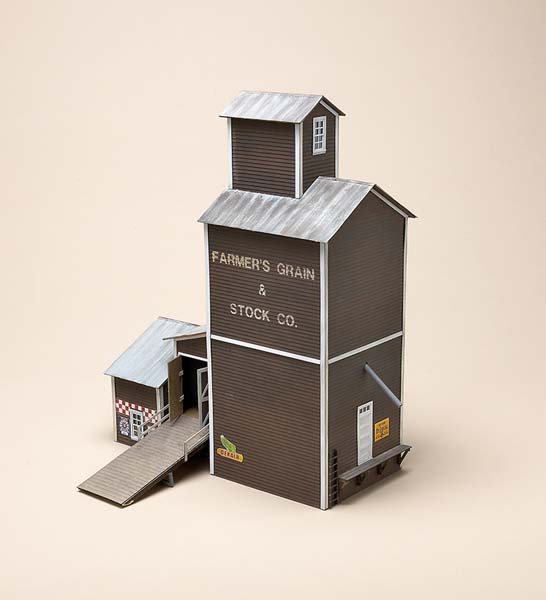 American Model Builders O scale grain elevator kit