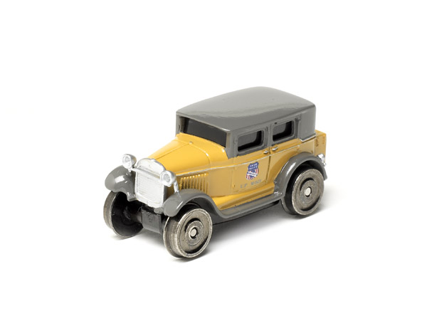 Motorized 1929 Model A track inspection sedan. Made my Broadway Limited for Direct Trains