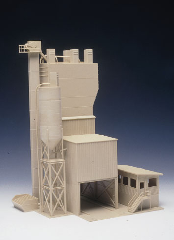 Walthers HO scale ready-mix concrete plant