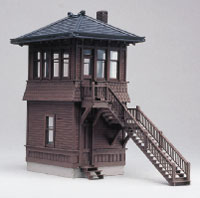 Webster Classic Models HO scale Baltimore & Ohio interlocking tower