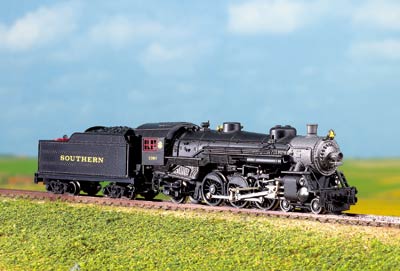 Model Power N scale USRA 4-6-2 light Pacific steam locomotive