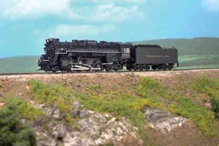 Life-Like N scale Berkshire 2-8-4 steam locomotive